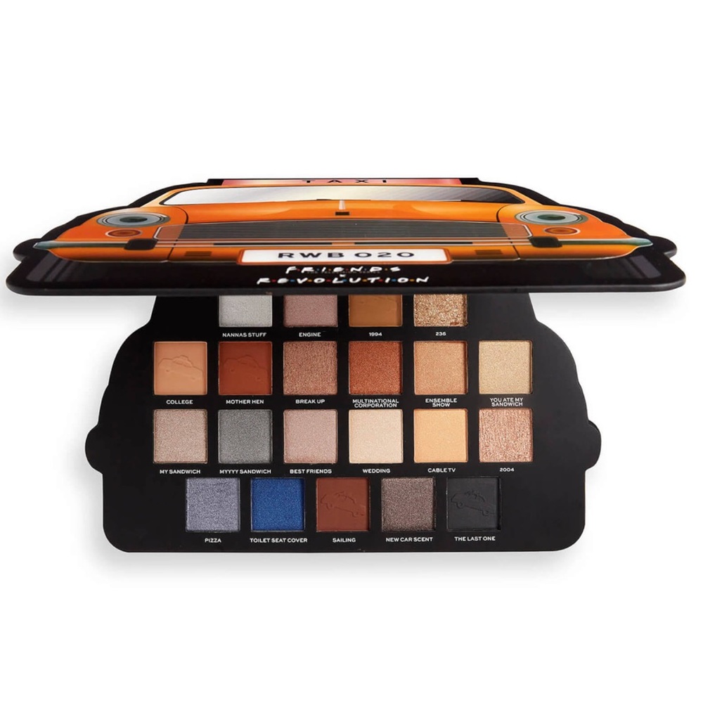 Friends x Revolution Take A Drive Eye Shadow Palette - Picture 5 of 5